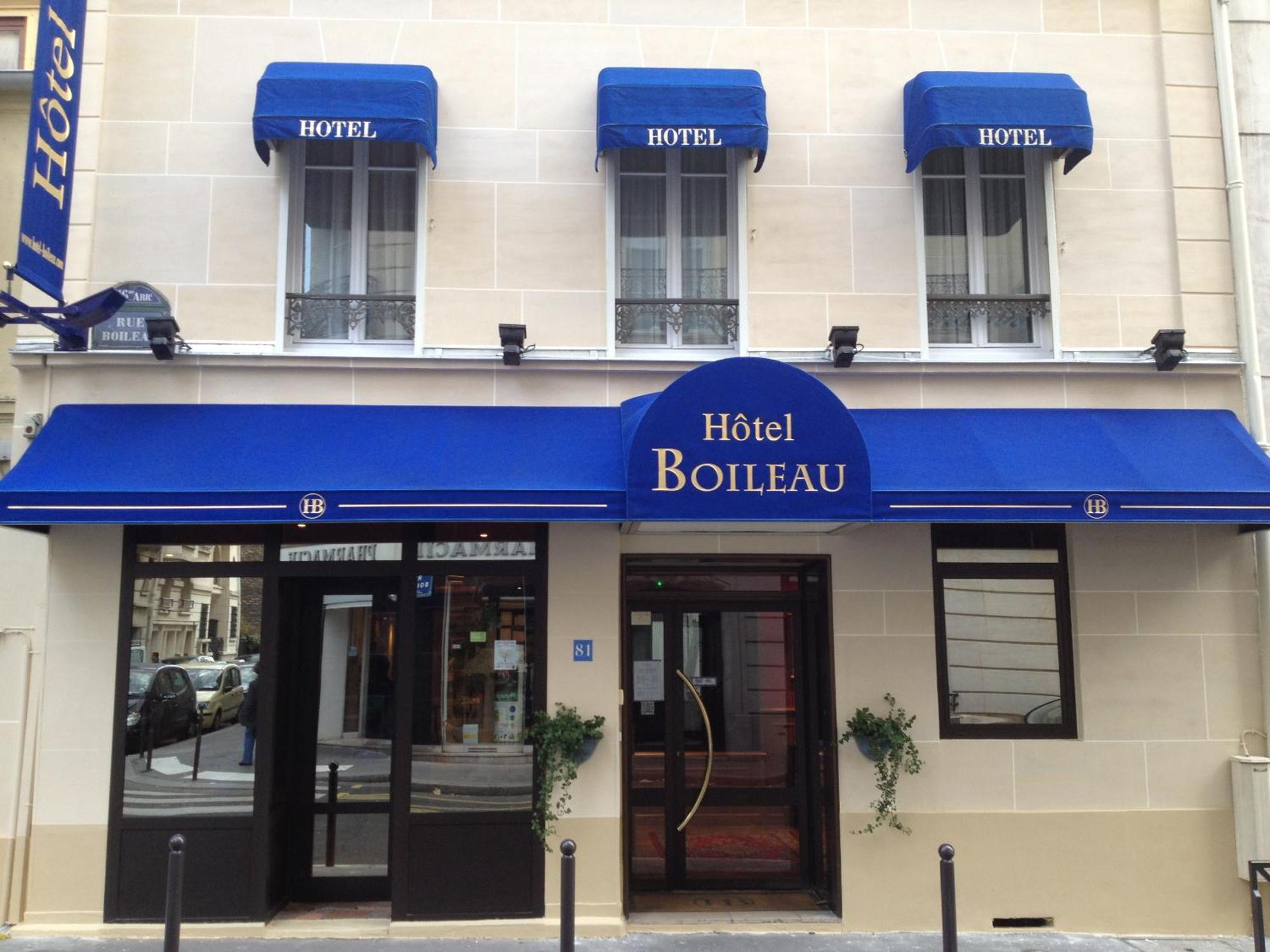 Hotel Boileau Paris Exterior photo